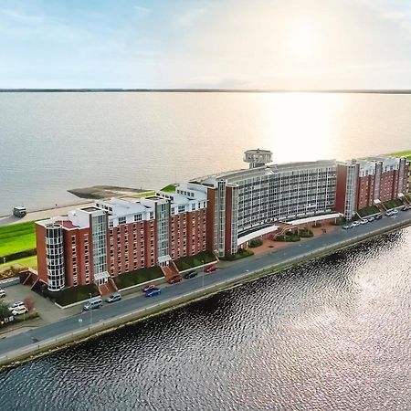 Strand-Apartment, Strandkorb, Meeresrauschen, Parkplatz ヴィルヘルムスハーフェン エクステリア 写真