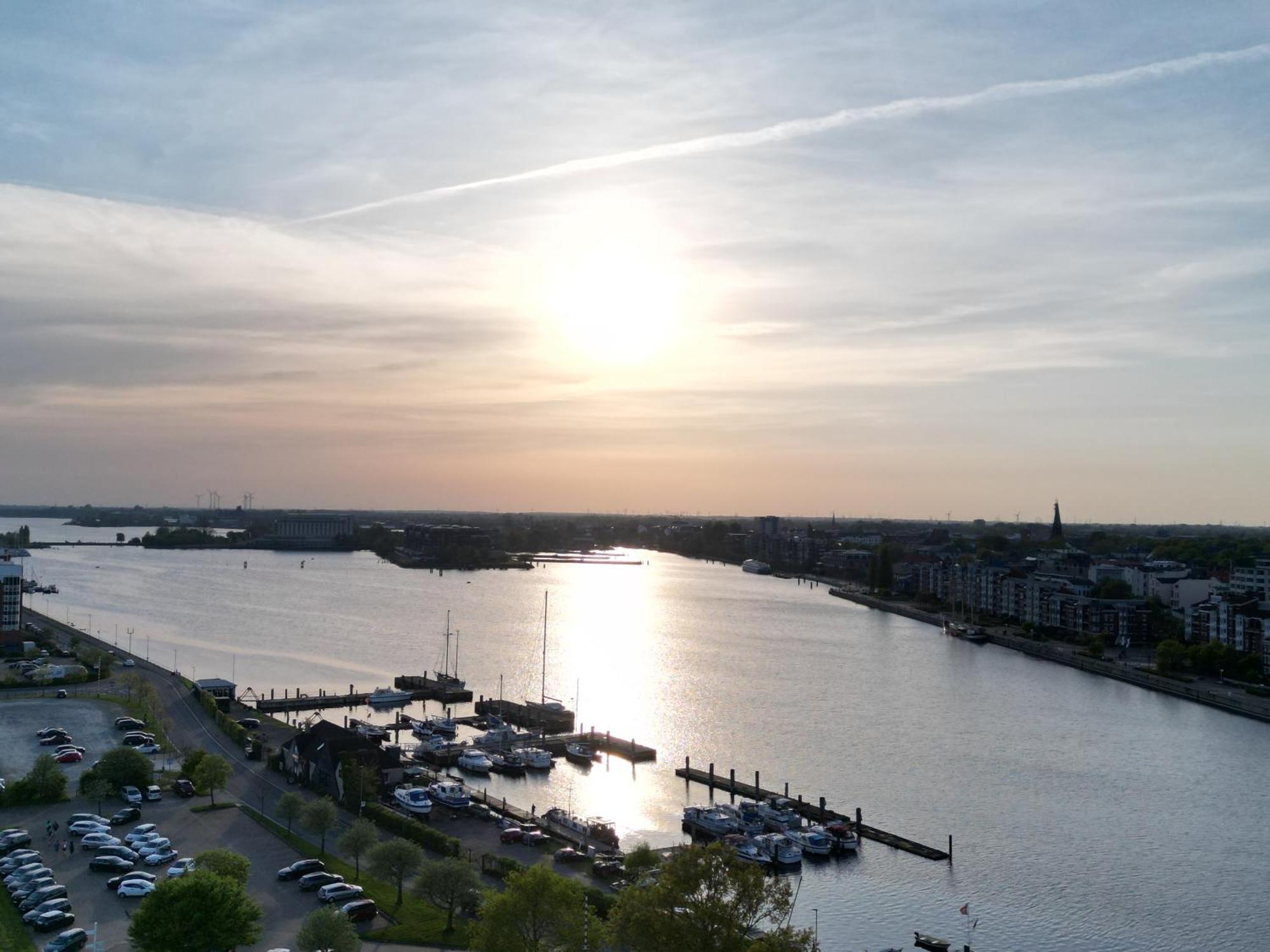 Strand-Apartment, Strandkorb, Meeresrauschen, Parkplatz ヴィルヘルムスハーフェン エクステリア 写真