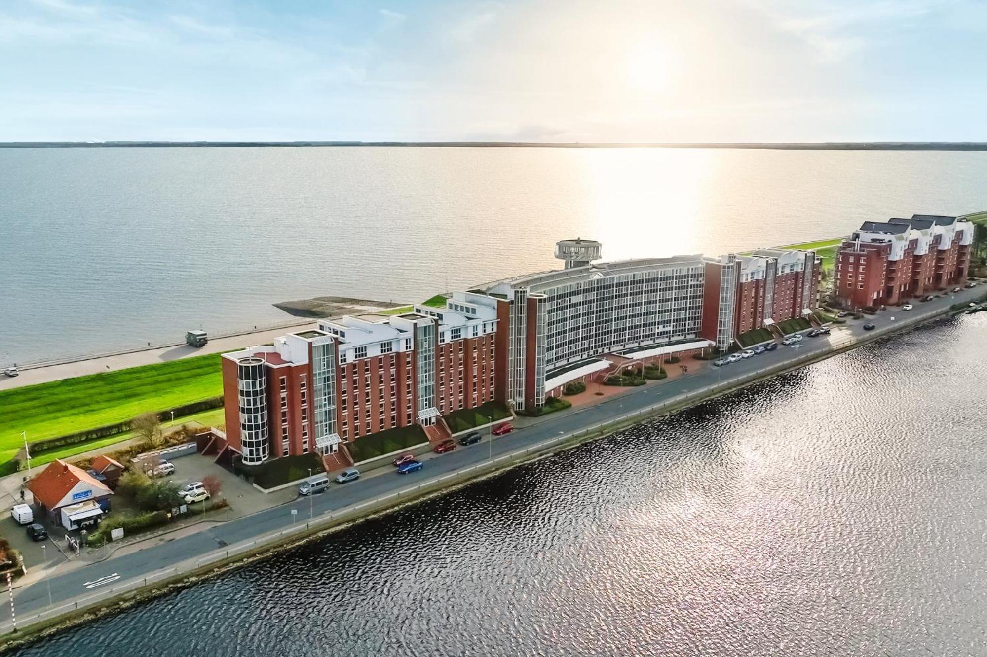 Strand-Apartment, Strandkorb, Meeresrauschen, Parkplatz ヴィルヘルムスハーフェン エクステリア 写真