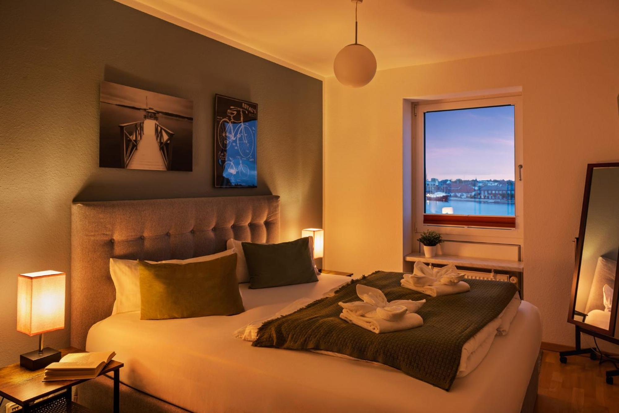 Strand-Apartment, Strandkorb, Meeresrauschen, Parkplatz ヴィルヘルムスハーフェン エクステリア 写真